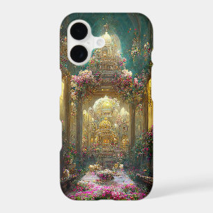 Fantasy Flowers Church - IPhone Case