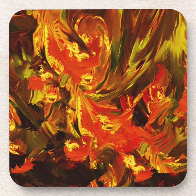 Fantasy Flowers Coaster (Front)