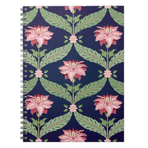 Fantasy Flowers: Dark Indian Motifs Notebook