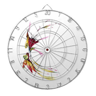 Fantasy Flowers Dartboard