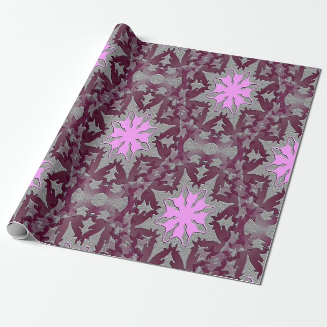 Fantasy Flowers.... Wrapping Paper (Unrolled)