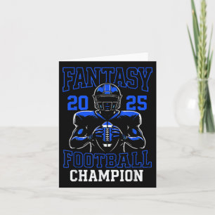 Fantasy Football Champion 2025  Card