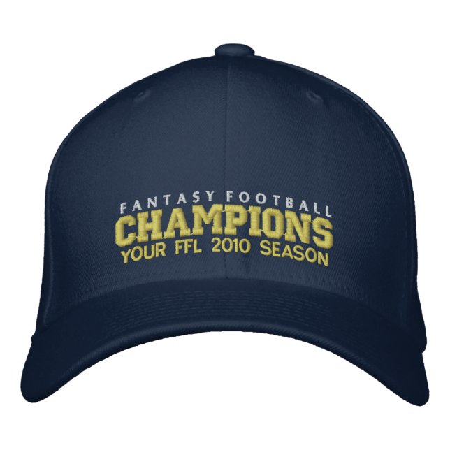 Fantasy Football  Champion Embroidered Hat (Front)