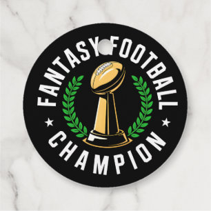 Fantasy Football Champion Favour Tags