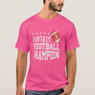 Fantasy Football Champion Men Women's Funny Fantas T-Shirt