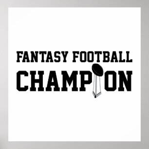 Fantasy Football Champion Poster
