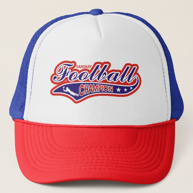 Fantasy Football Champion Swash Trucker Hat (Front)