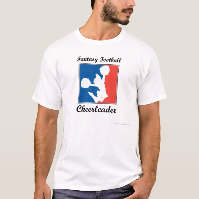 Fantasy Football Cheerleader T-Shirt (Front)