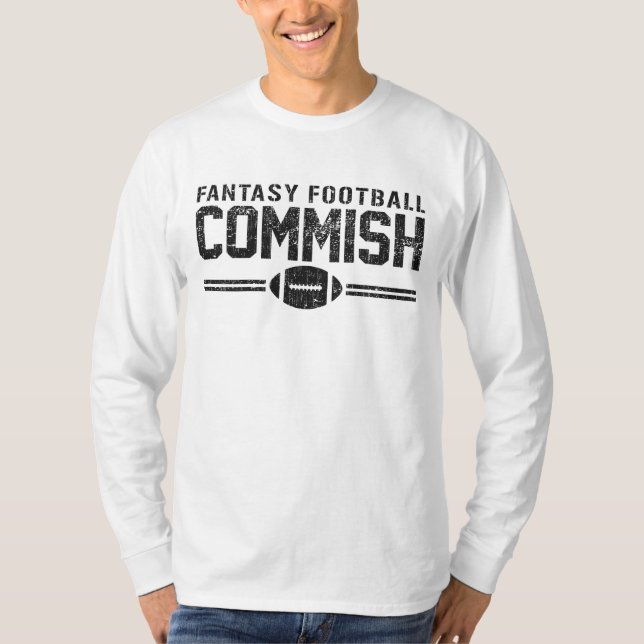 Fantasy Football Commish T-Shirt (Front)