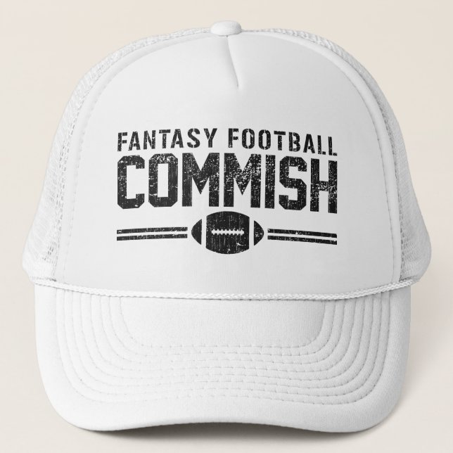 Fantasy Football Commish Trucker Hat (Front)