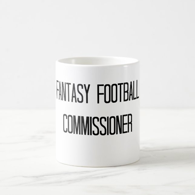 fantasy football commissioner mug (Center)
