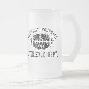 Fantasy football frosty mug