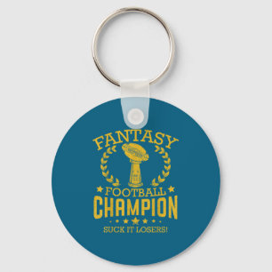 Fantasy Football Funny Champ Chamon  Key Ring