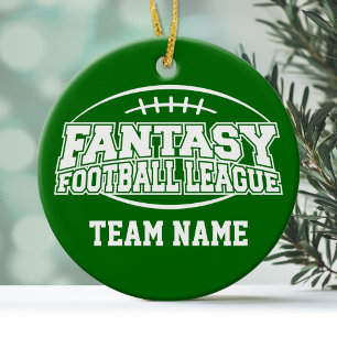 Fantasy Football - Funny Sports Gift Ceramic Tree Decoration