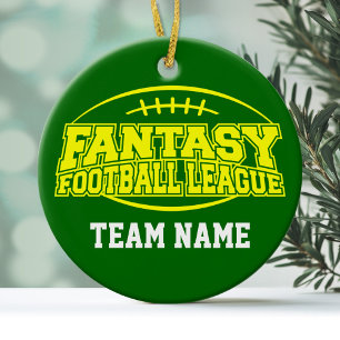 Fantasy Football - Funny Sports Gift Ceramic Tree Decoration