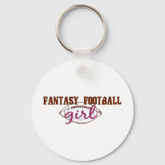 Fantasy Football Girl Key Ring