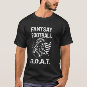 Fantasy Football GOAT Funny Champion T-Shirt