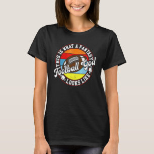 Fantasy Football God League Winner Draught Party T-Shirt