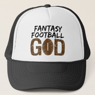 fantasy football god trucker hat