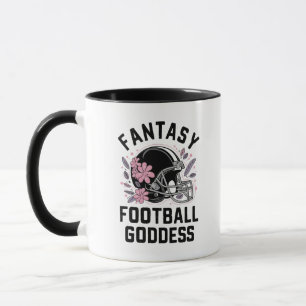 Fantasy Football Goddess Sports League Draught Mug