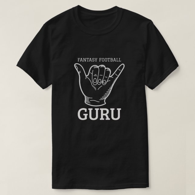 Fantasy Football Guru T-Shirt (Design Front)