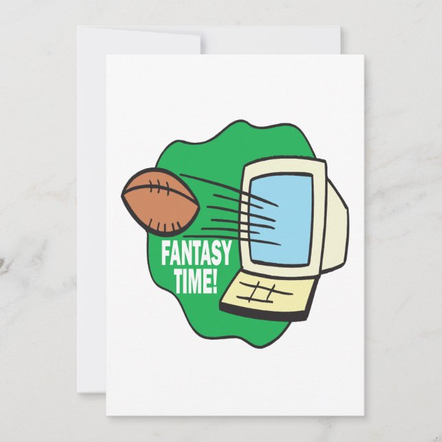 Fantasy Football Invitation (Front)