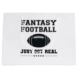 Fantasy Football Just Got Real Large Gift Bag