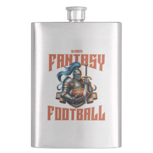 Fantasy Football Knight Hip Flask