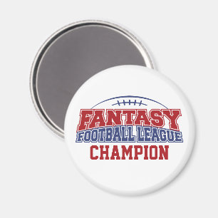 Fantasy Football League Champion Magnet