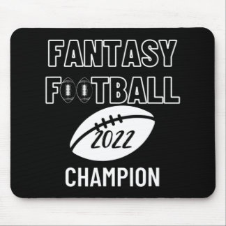 Fantasy Football League Champion Winner 2022  Foot Mouse Pad