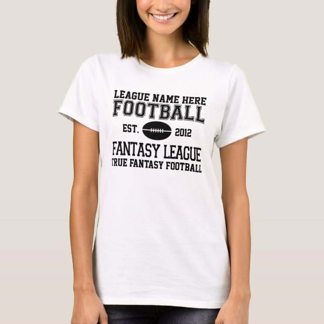 FANTASY Football LEAGUE Customisable Tee (Front)