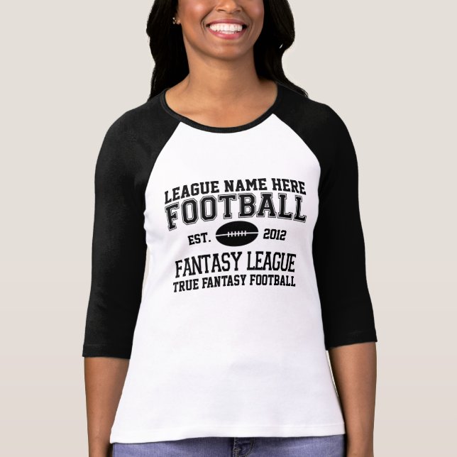 FANTASY Football LEAGUE Customisable Tee (Front)