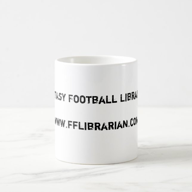 Fantasy Football Librarianwww.fflibrarian.com Coffee Mug (Center)