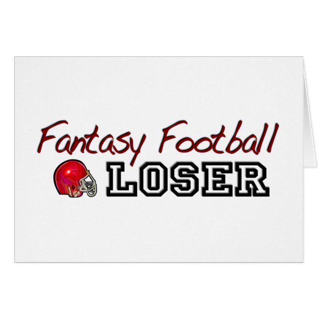 Fantasy Football Loser (Front Horizontal)