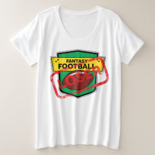 Fantasy Football Loser Punishment Plus Size T-Shirt