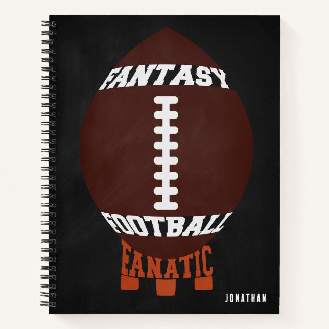 Fantasy Football Lovers Notebook (Front)