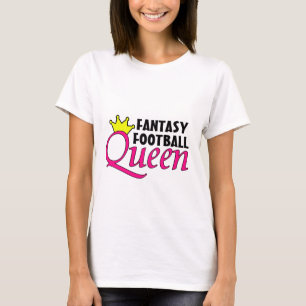 Fantasy Football Queen for White Shirt