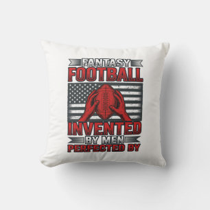 Fantasy Football Vintage Basketball Flag Shirt Des Cushion