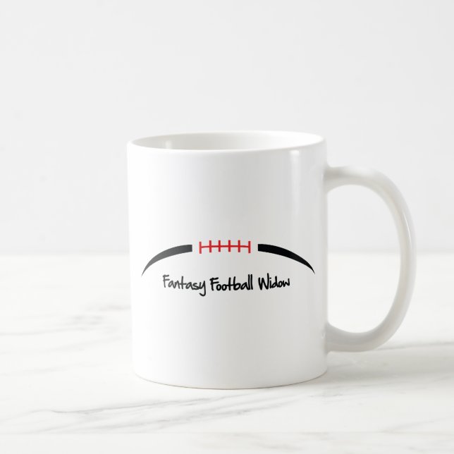 Fantasy Football Widow Coffee Mug (Right)