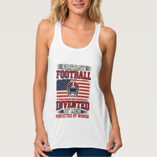 Fantasy Football Women Vintage Sports Shirt_1 Singlet