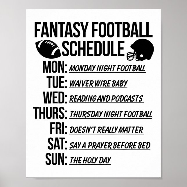 Fantasy Footll Draught Party  Poster (Front)
