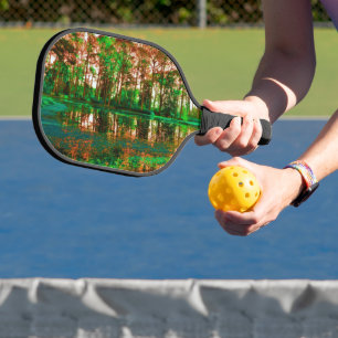Fantasy Forest by Shirley Taylor Pickleball Paddle