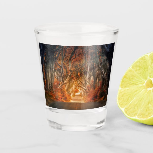 Fantasy Forest Shot Glass (Front)