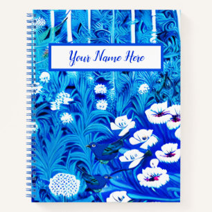 Fantasy Forest with Flowers & Birds Journal