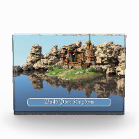 Fantasy Fortress Motivational Quote Art
