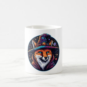 Fantasy Fox - Celestial Wizard Coffee Mug
