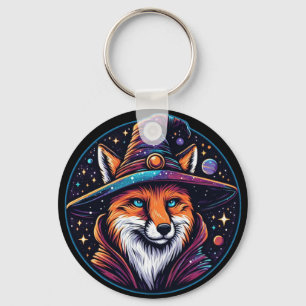 Fantasy Fox - Celestial Wizard Key Ring