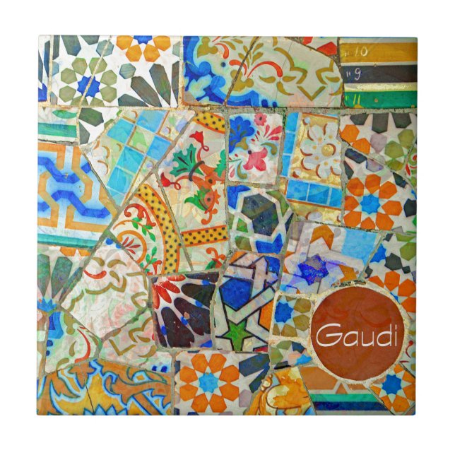 Fantasy. Gaudi. Picture 2 Tile (Front)