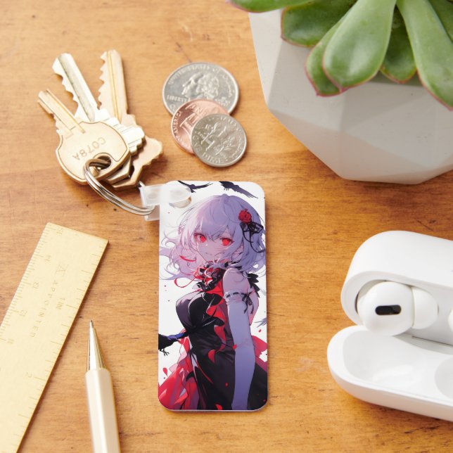 Fantasy Girl Anime Key Ring (Desk)