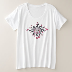 Fantasy Goddess Sun With Pretty Face Fancy Rays Plus Size T-Shirt